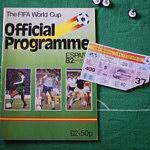 Programme Cover and Ticket