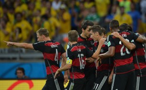 Germany celebrate in Belo Horizonte, and history is being made. (Agência Brasil / CC-BY-BR-3.0)